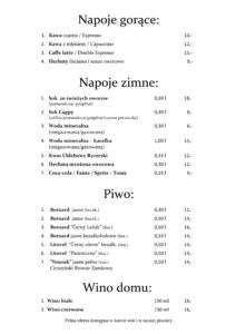 Napoje
